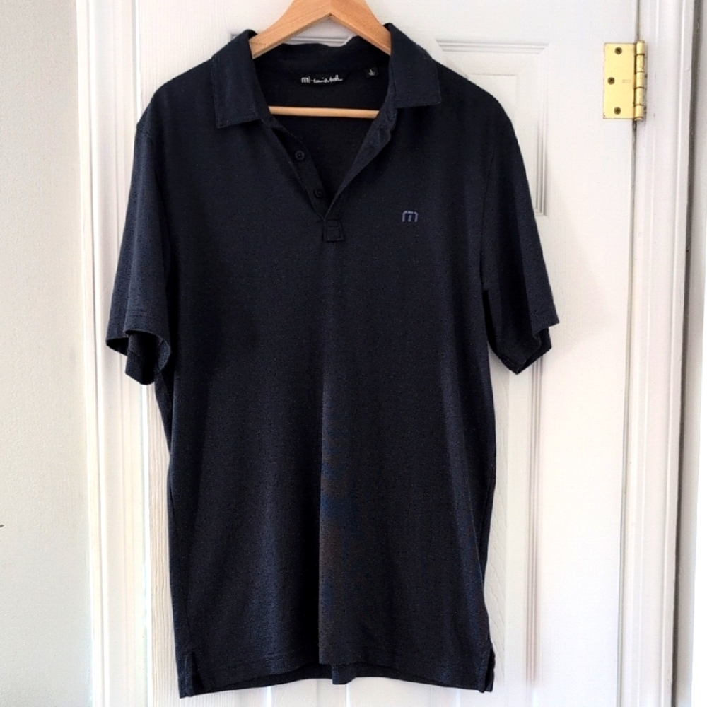 Travis Matthew Navy Polo Shirt